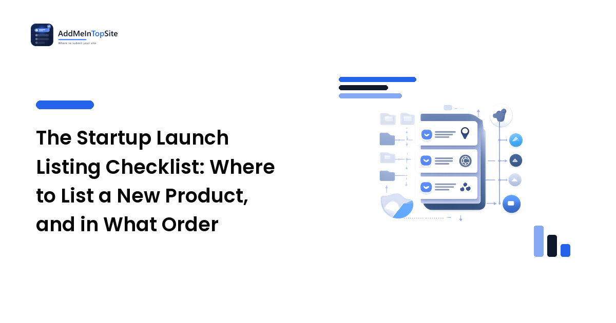 The Startup Launch Listing Checklist: Where to List a New Product, and in What Order