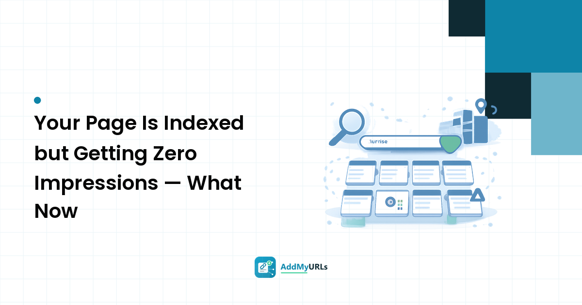 Your Page Is Indexed but Getting Zero Impressions — What Now