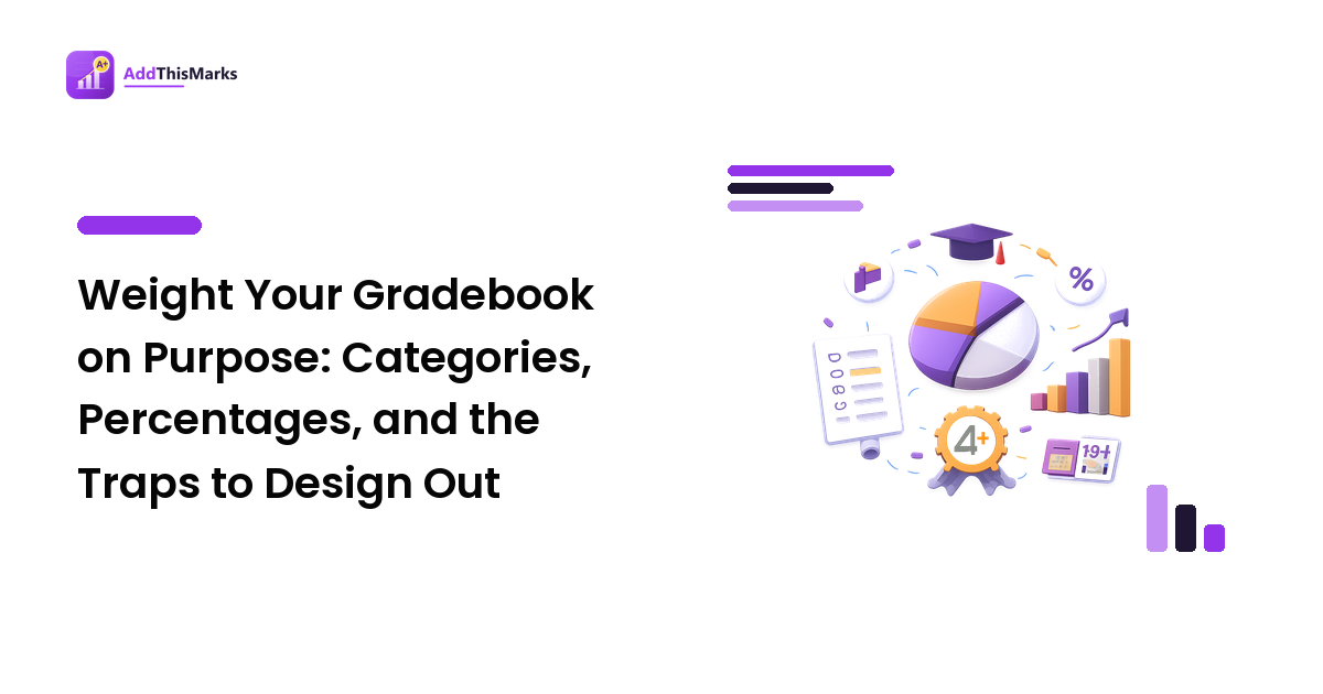 Weight Your Gradebook on Purpose: Categories, Percentages, and the Traps to Design Out