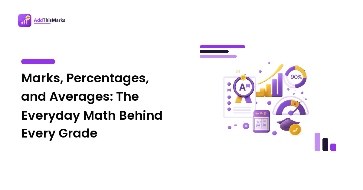 Marks, Percentages, and Averages: The Everyday Math Behind Every Grade