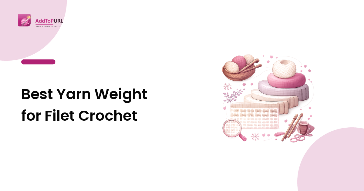 Best Yarn Weight for Filet Crochet