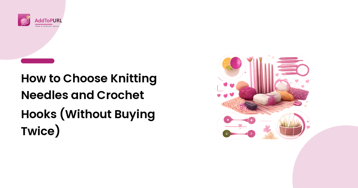 How to Choose Knitting Needles and Crochet Hooks (Without Buying Twice)
