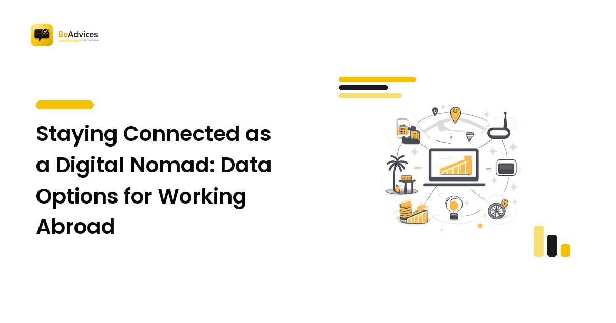 Staying Connected as a Digital Nomad: Data Options for Working Abroad