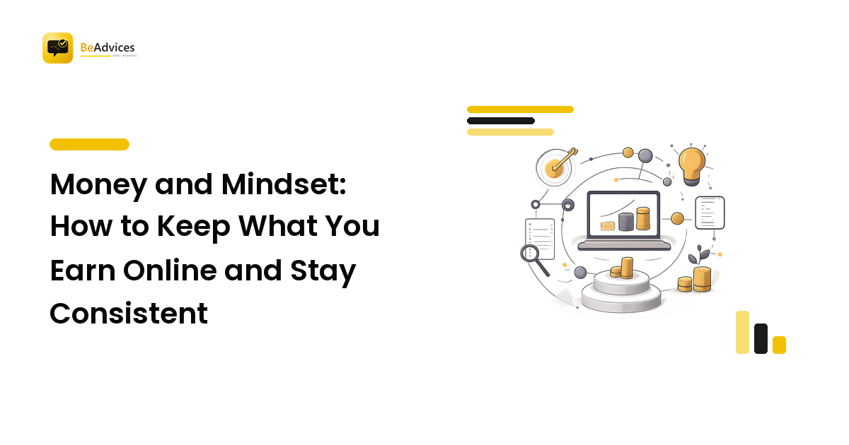 Money and Mindset: How to Keep What You Earn Online and Stay Consistent