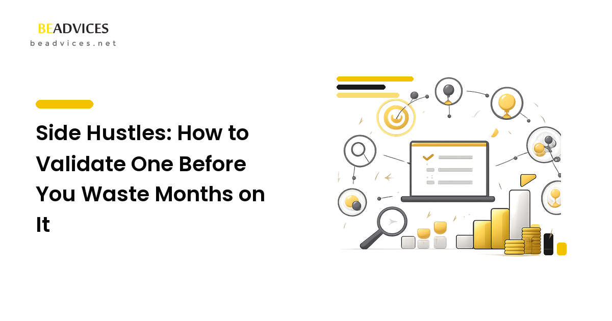 Side Hustles: How to Validate One Before You Waste Months on It