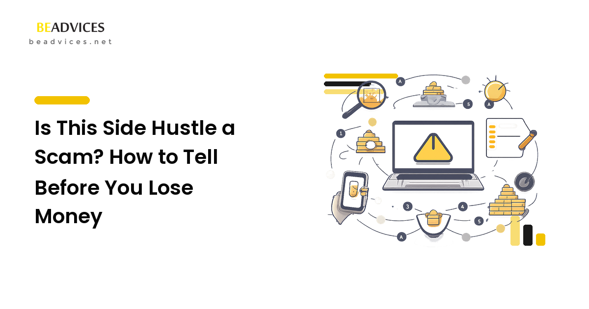 Is This Side Hustle a Scam? How to Tell Before You Lose Money