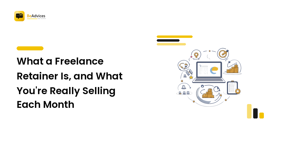 What a Freelance Retainer Is, and What You're Really Selling Each Month