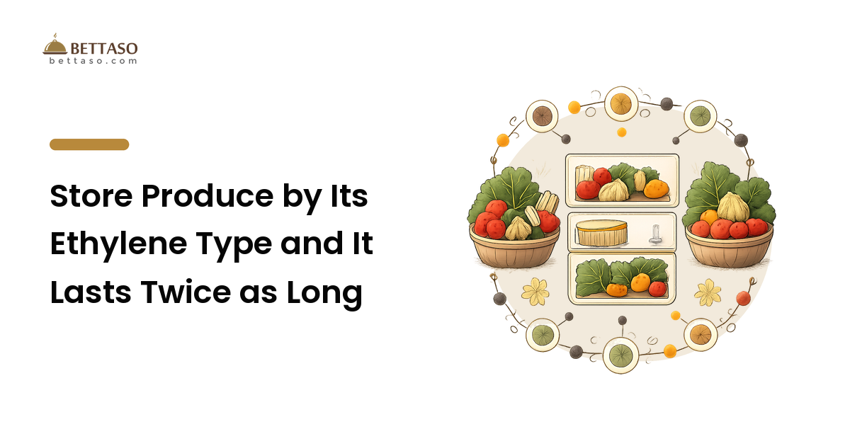 Store Produce by Its Ethylene Type and It Lasts Twice as Long