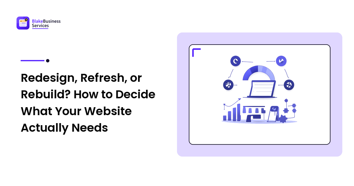 Redesign, Refresh, or Rebuild? How to Decide What Your Website Actually Needs