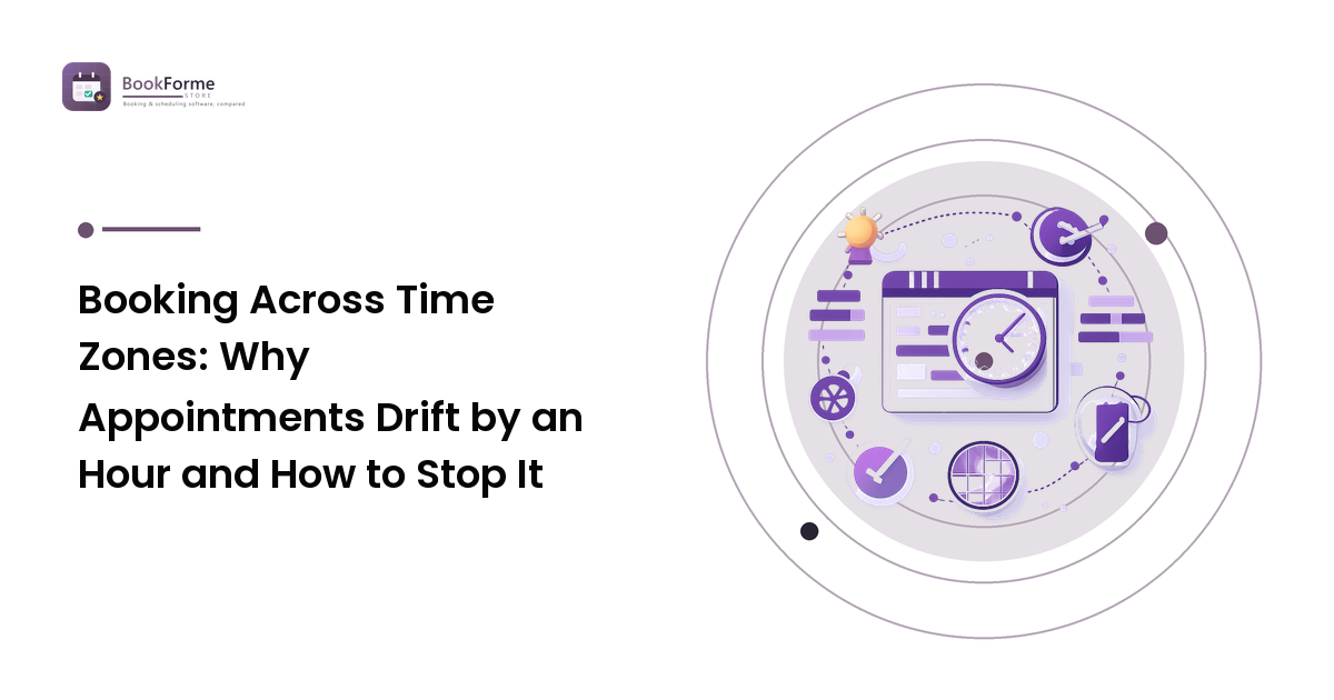 Booking Across Time Zones: Why Appointments Drift by an Hour and How to Stop It