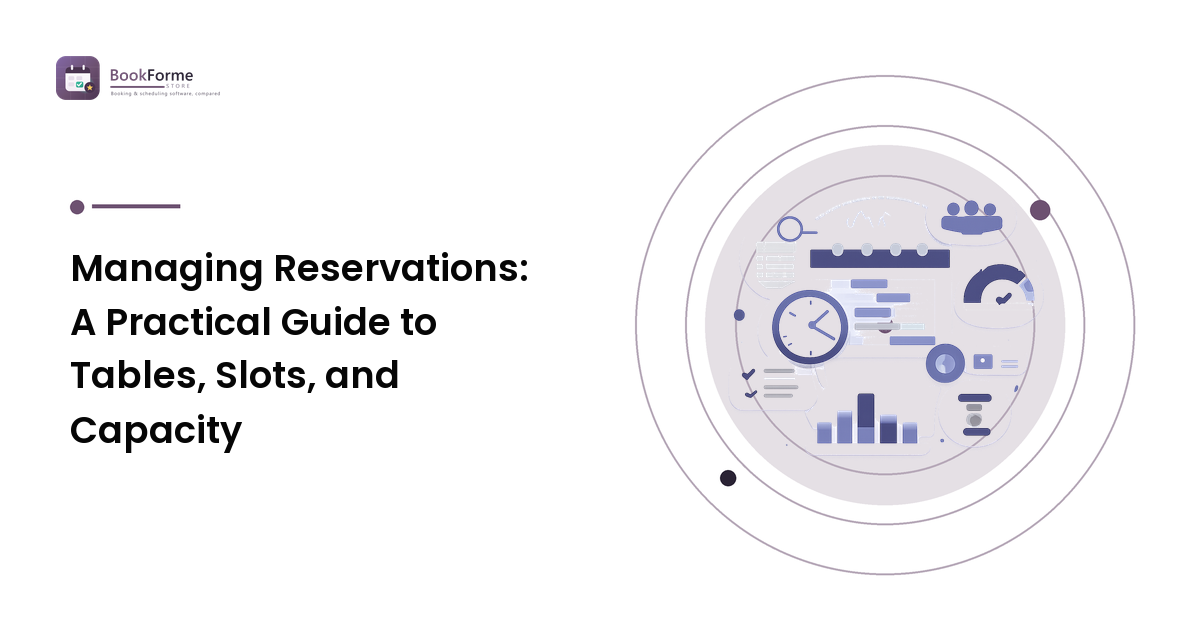 Managing Reservations: A Practical Guide to Tables, Slots, and Capacity