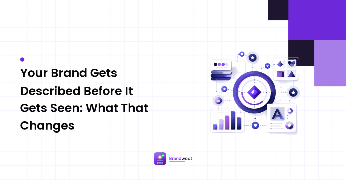 Your Brand Gets Described Before It Gets Seen: What That Changes