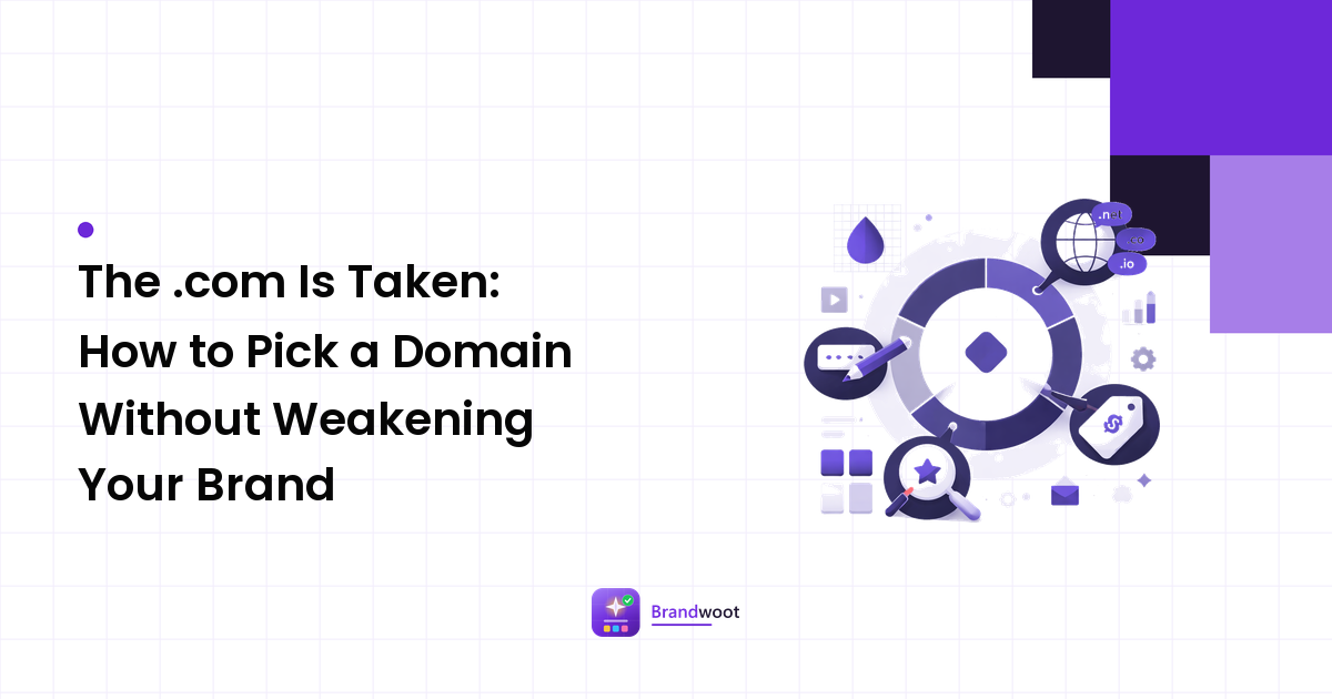 The .com Is Taken: How to Pick a Domain Without Weakening Your Brand