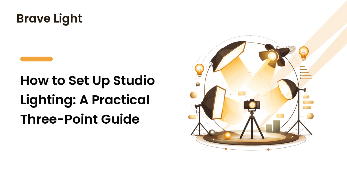How to Set Up Studio Lighting: A Practical Three-Point Guide
