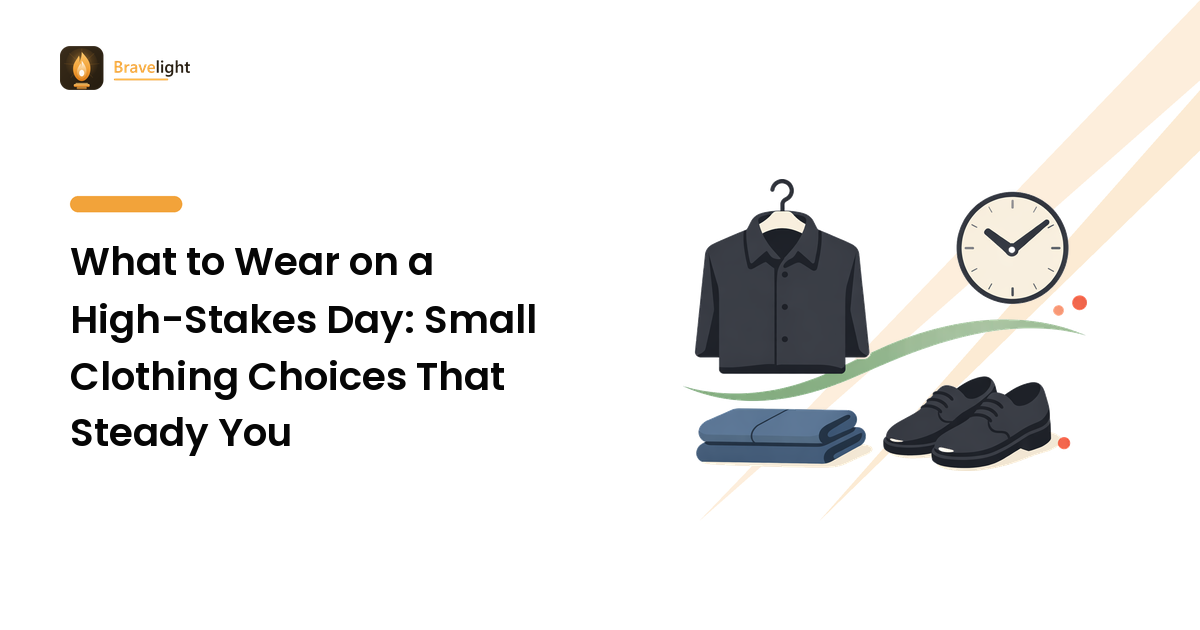 What to Wear on a High-Stakes Day: Small Clothing Choices That Steady You