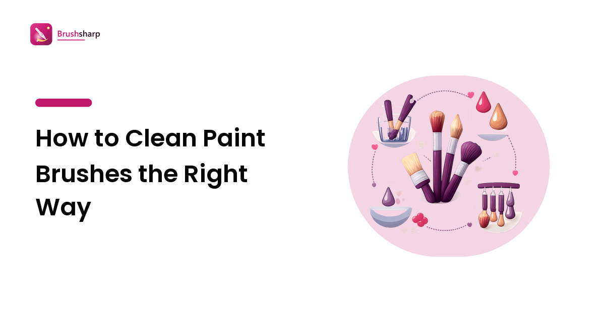 How to Clean Paint Brushes the Right Way