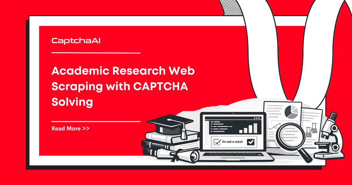 Academic Research Web Scraping with CAPTCHA Solving