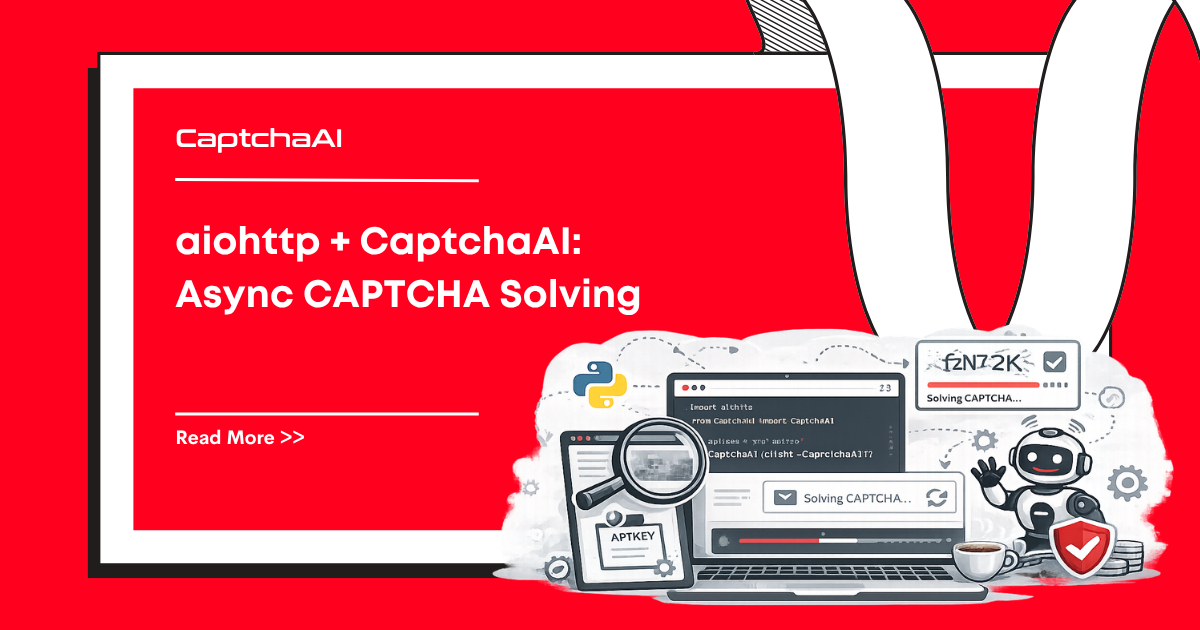 aiohttp + CaptchaAI: Async CAPTCHA Solving