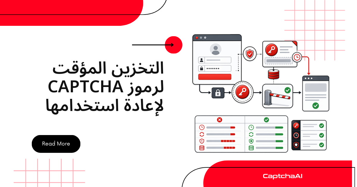 التخزين المؤقت لرموز CAPTCHA لإعادة استخدامها