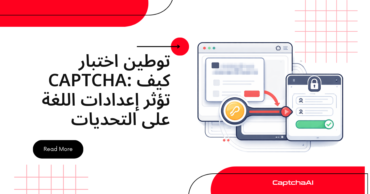 توطين اختبار CAPTCHA: كيف تؤثر إعدادات اللغة على التحديات
