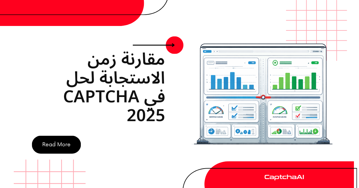 مقارنة زمن الاستجابة لحل CAPTCHA في 2025
