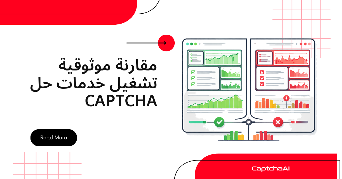 مقارنة موثوقية تشغيل خدمات حل CAPTCHA