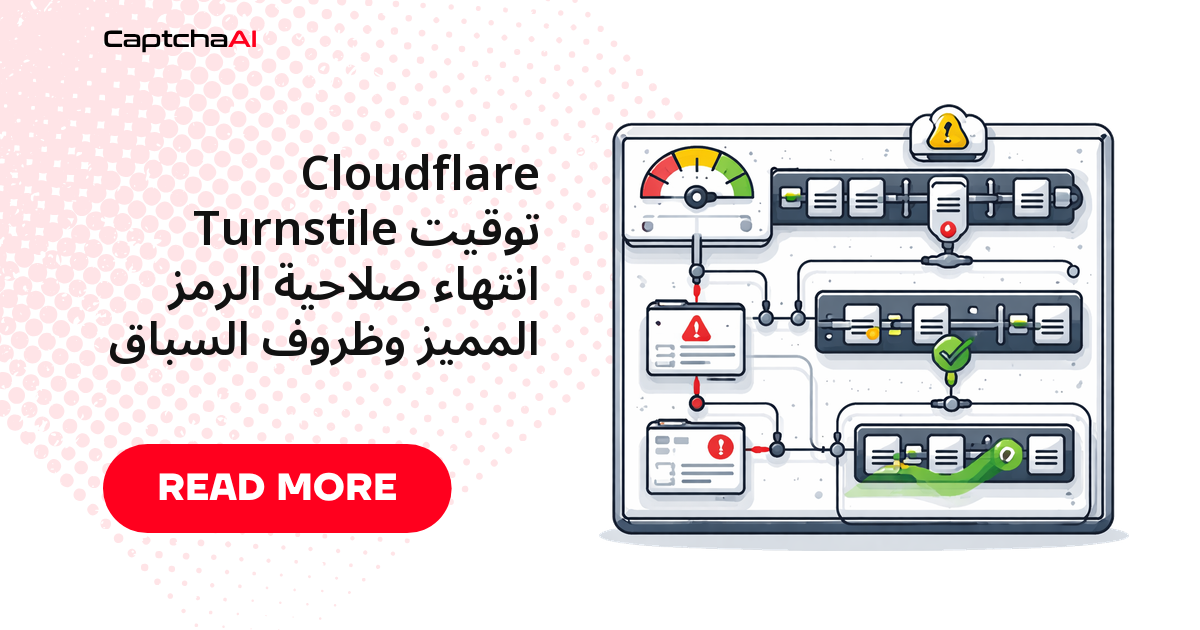 Cloudflare Turnstile توقيت انتهاء صلاحية الرمز المميز وظروف السباق