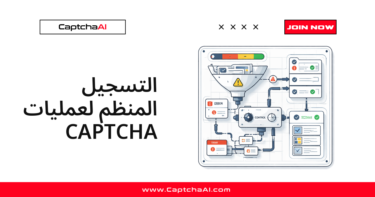 التسجيل المنظم لعمليات CAPTCHA