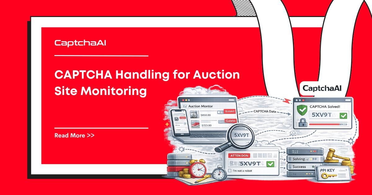 CAPTCHA Handling for Auction Site Monitoring