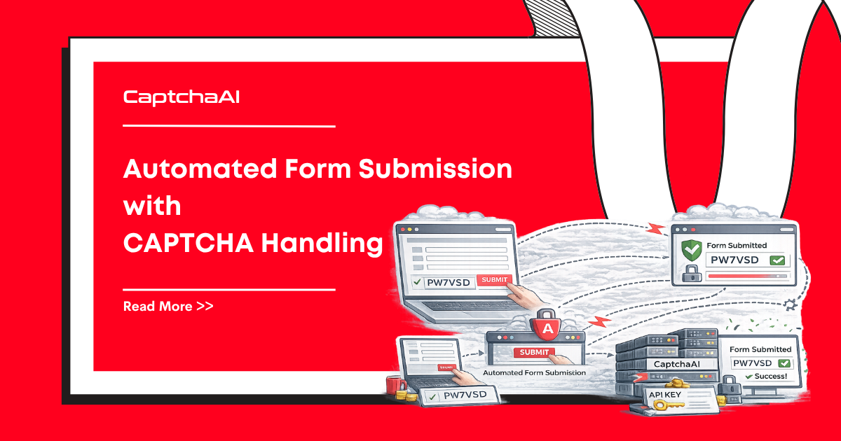 Automated Form Submission with CAPTCHA Handling
