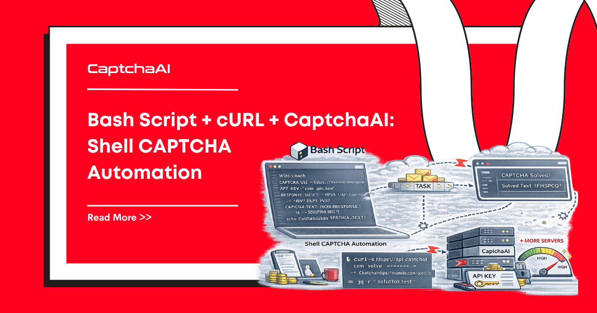 Bash Script + cURL + CaptchaAI: Shell CAPTCHA Automation