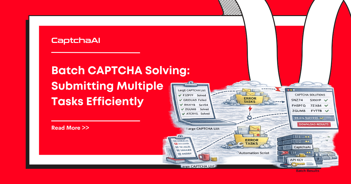 Batch CAPTCHA Solving: Submitting Multiple Tasks Efficiently