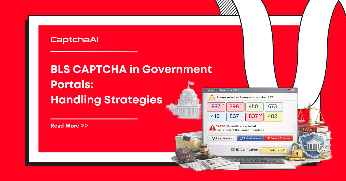 BLS CAPTCHA in Government Portals: Handling Strategies