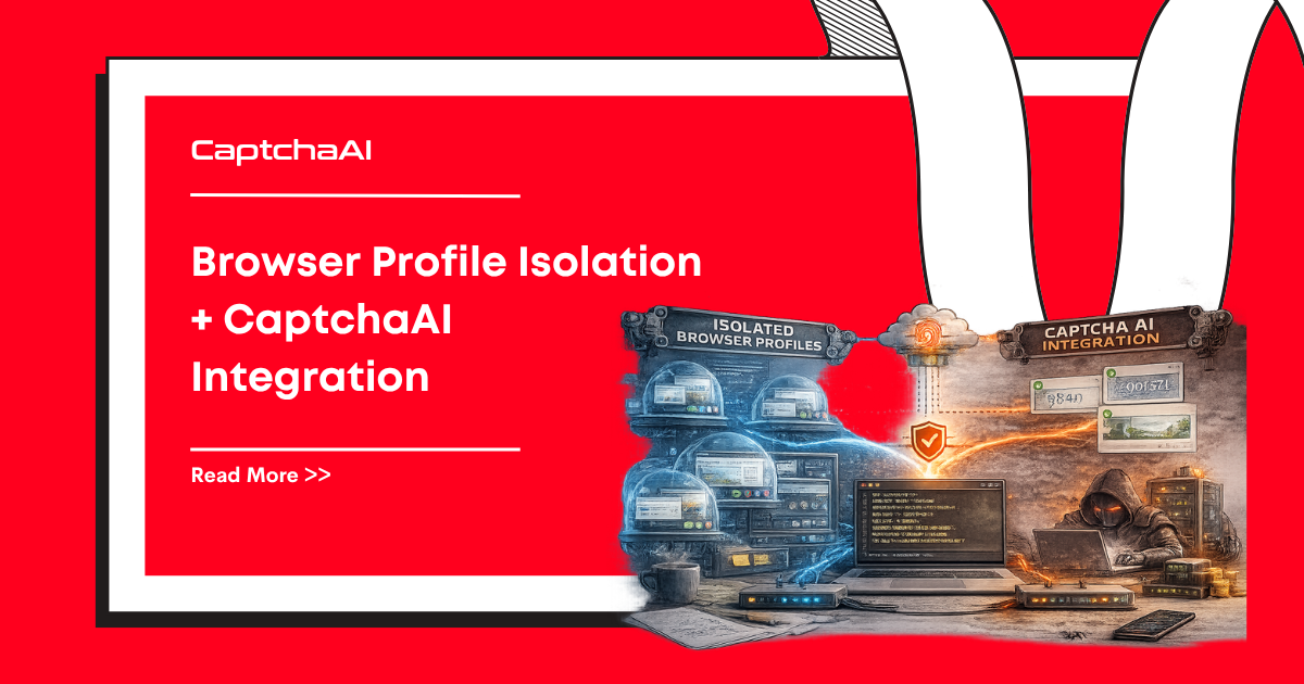 Browser Profile Isolation + CaptchaAI Integration