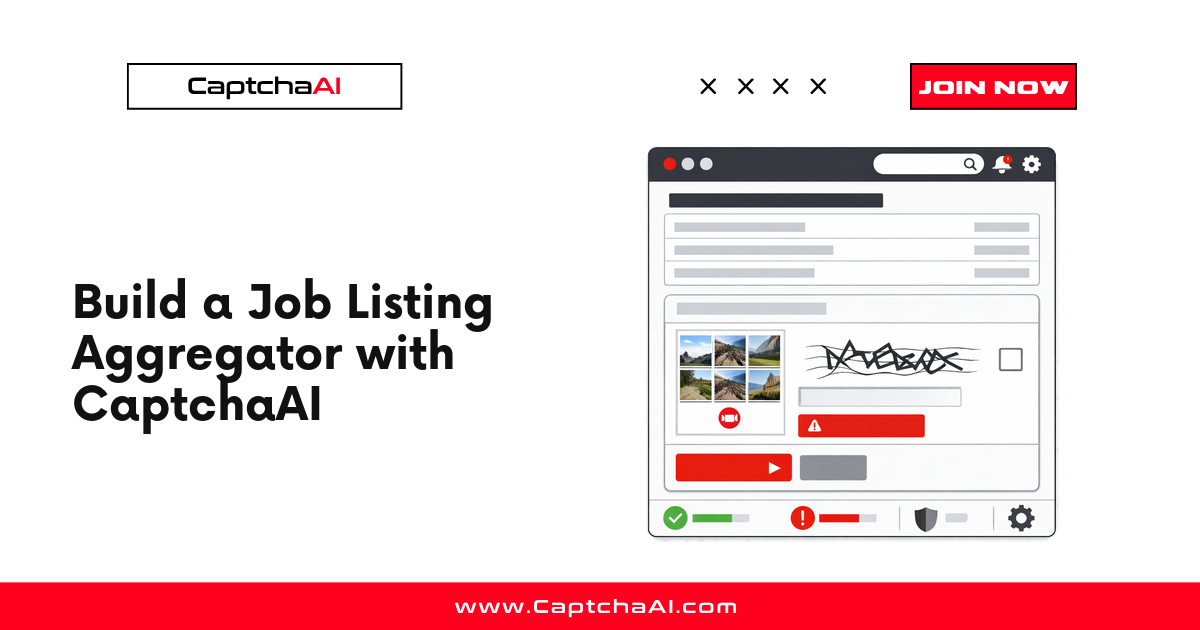 Build a Job Listing Aggregator with CaptchaAI