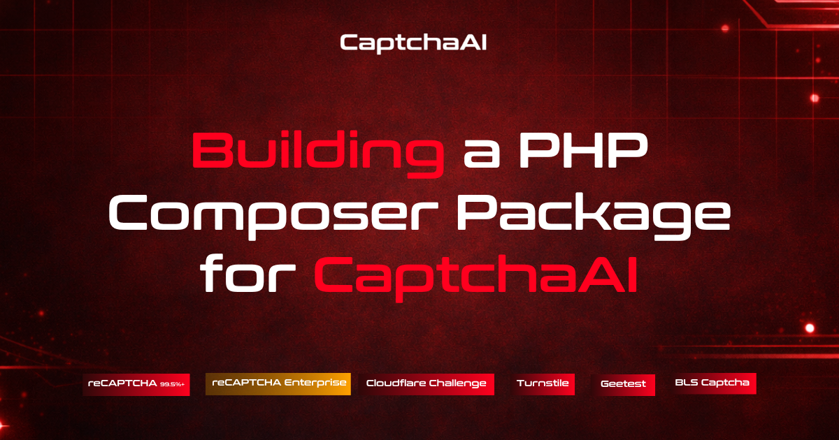 Building a PHP Composer Package for CaptchaAI