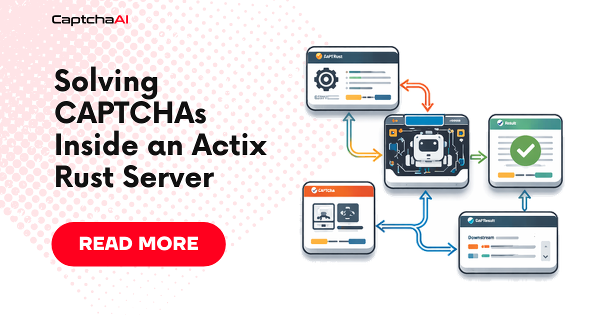 Solving CAPTCHAs Inside an Actix Rust Server