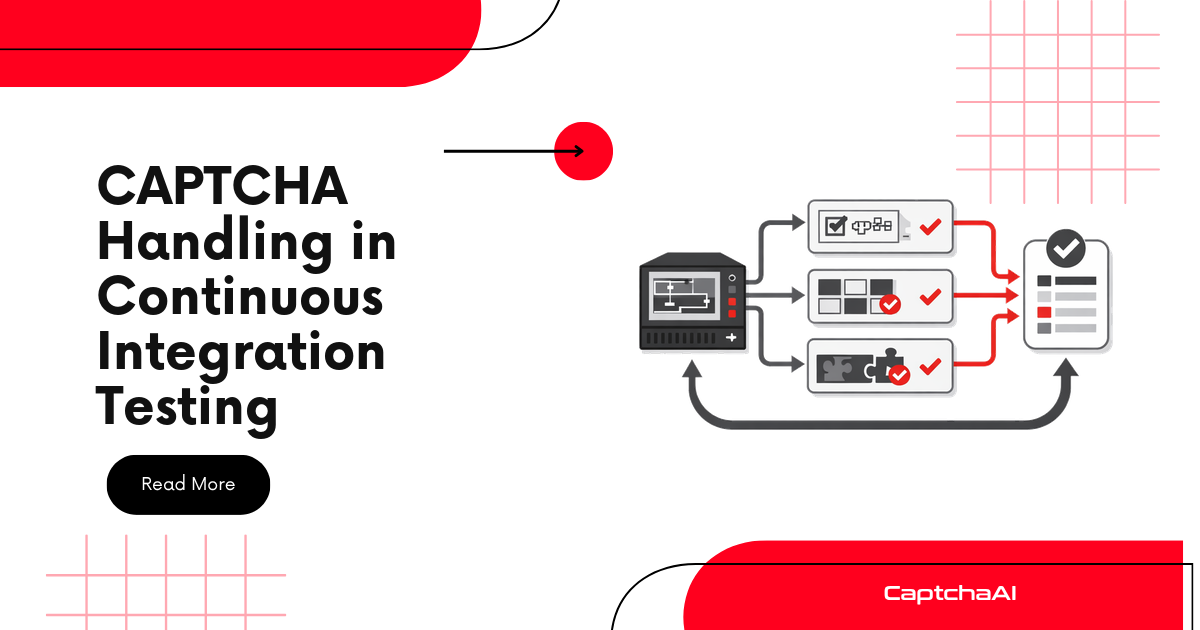 CAPTCHA Handling in Continuous Integration Testing