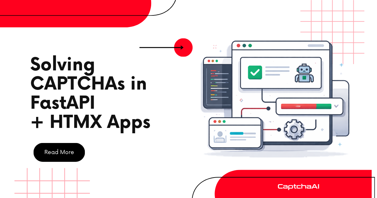 Solving CAPTCHAs in FastAPI + HTMX Apps