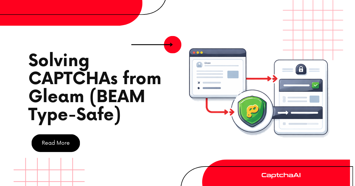 Solving CAPTCHAs from Gleam (BEAM Type-Safe)
