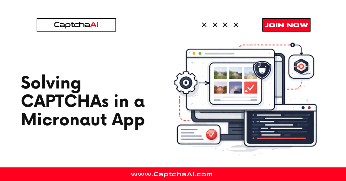 Solving CAPTCHAs in a Micronaut App