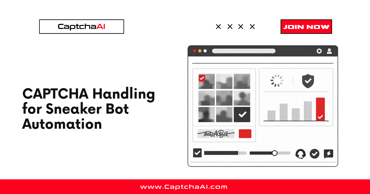 CAPTCHA Handling for Sneaker Bot Automation