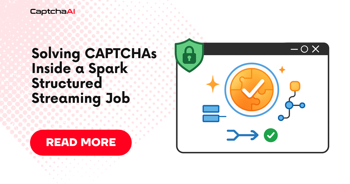Solving CAPTCHAs Inside a Spark Structured Streaming Job