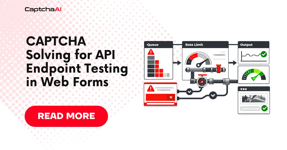 CAPTCHA Solving for API Endpoint Testing in Web Forms