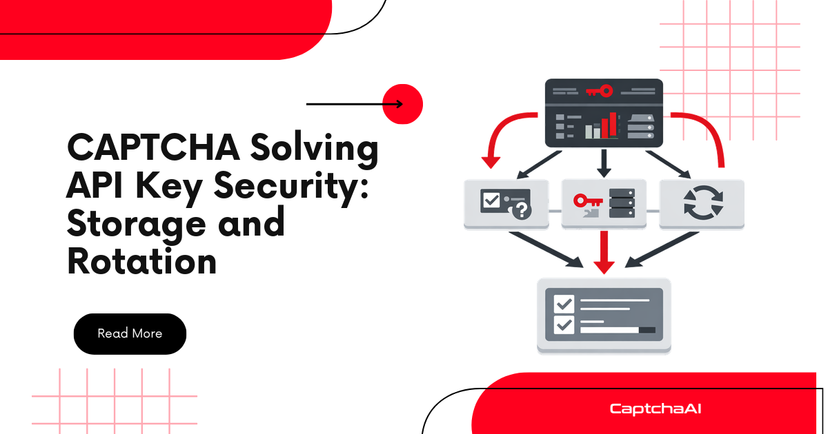 CAPTCHA Solving API Key Security: Storage and Rotation