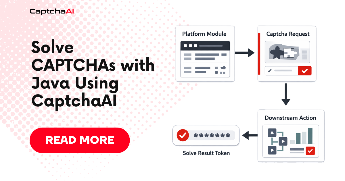 Solve CAPTCHAs with Java Using CaptchaAI