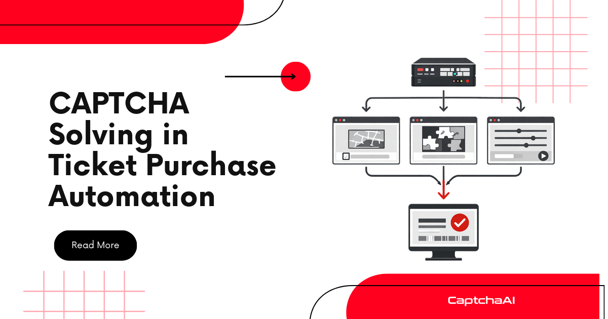 CAPTCHA Solving in Ticket Purchase Automation