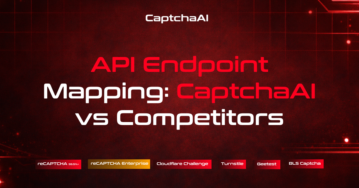 API Endpoint Mapping: CaptchaAI vs Competitors