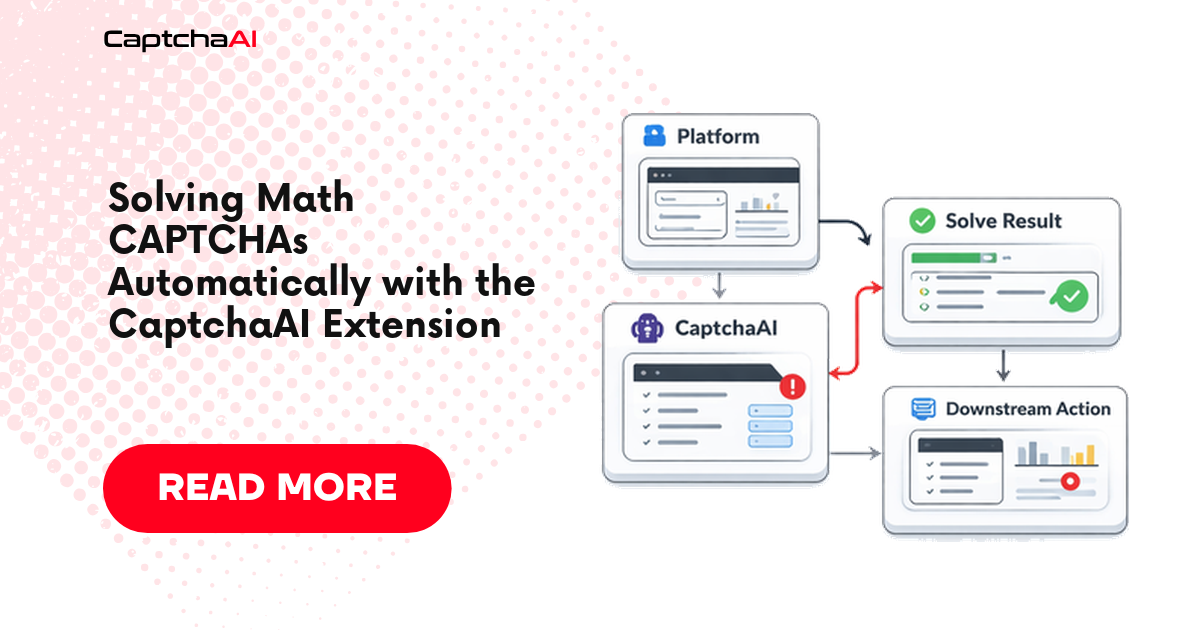 Solving Math CAPTCHAs Automatically with the CaptchaAI Extension