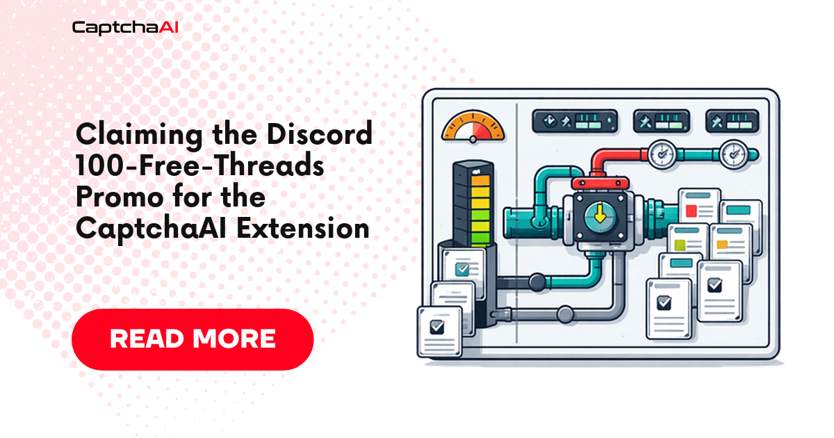 Claiming the Discord 100-Free-Threads Promo for the CaptchaAI Extension